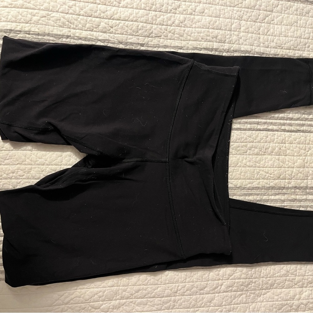 lululemon athletica Black wunder under Leggings